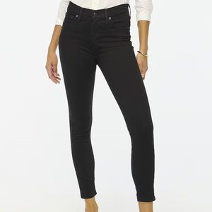 Madewell 9" mid-rise black skinny jean stretch